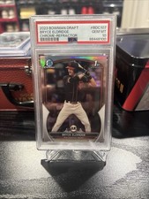 2023 Bowman Draft Chrome PSA 10 1st Bowman Refractor Bryce Eldridge RC GIANTS