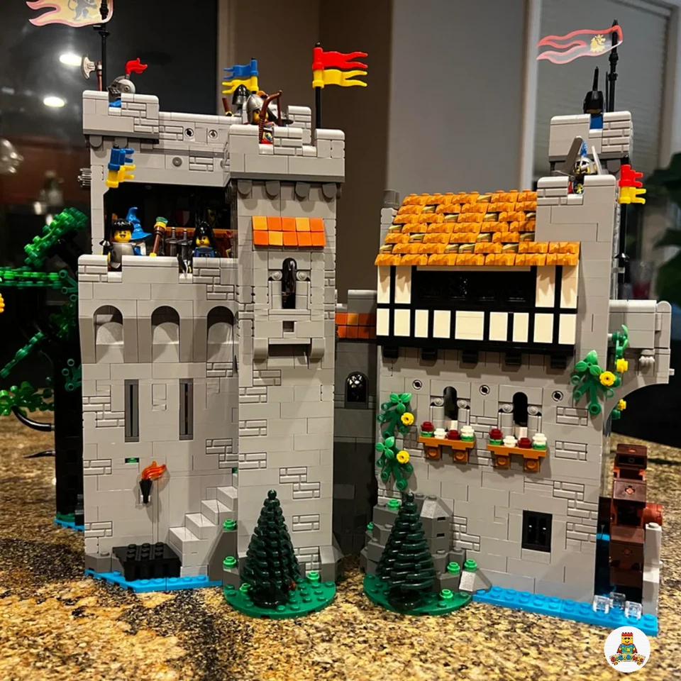 NUEVO Castillo del Caballero León 10305 piezas 4514 - Juego de juguetes de regalo de vacaciones fortaleza medieval Foto 4 de 4