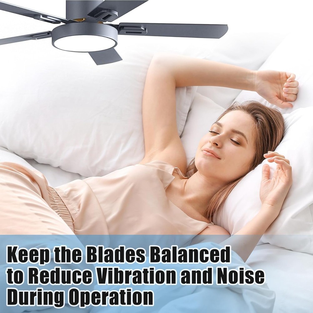 2X(24 PCS Ceiling Fan Balancing Kit As Shown Metal for Ceiling Fan Weight5730 thumbnail 3