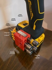 3D Printed Magnetic Drill Bit Holder for 20V ...