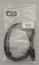 C2G 28848 DisplayPort Cable USB-C Male to Male 1M 30V High Speed Black