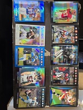 REFRACTOR XFRACTOR LOT RC NUMBERED BEARS REDSKINS RAIDERS FALCONS PANTHERS
