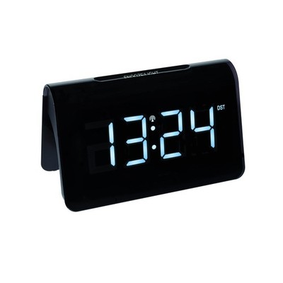 TFA Wecker Schwarz 6,4 cm Digitale Anzeige Icon Linie