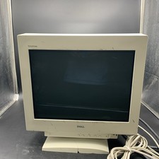 Vintage Dell Sony Trinitron UltraScan P780 CRT VGA 17" Flat Glass Monitor Tested