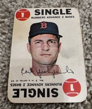 Topps Carl Yastrzemski Autograph Insert #1 Single Boston Red Sox Baseball Card
