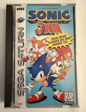 SEGA Sonic Jam Sega Saturn Compilation w/ Manual & Case NTSC 1997