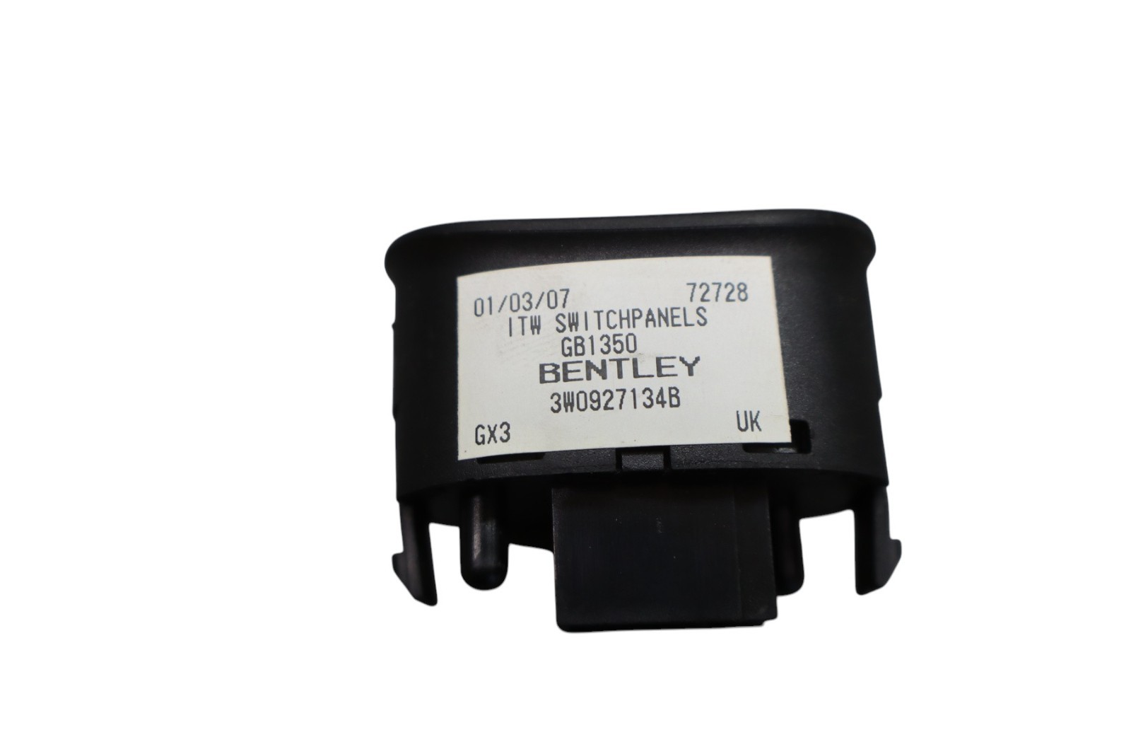 03-12 Bentley Continental GTC ESP PDC TRIP Button Control Switch 3W0927134B OEM