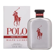 Ralph Lauren Polo Red Rush 4.2oz/125mL. Eau de Toilette Spray New IN Box