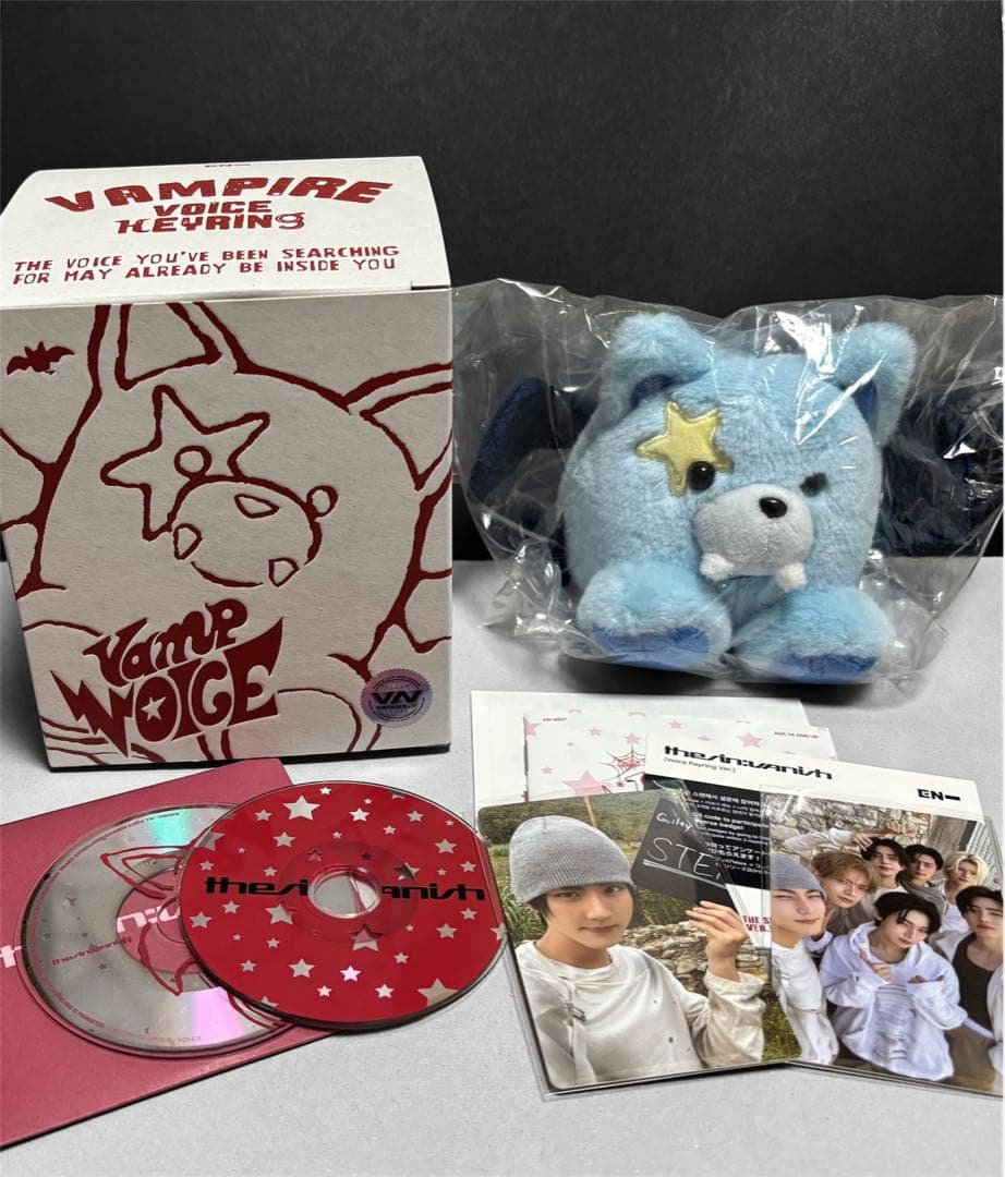 ENHYPEN ジョンウォン VAMPIREボイスキーリング ENHYPEN Jungwon THE SIN VANISH VAMPIRE VOICE KEYRING 2026 NEW KPOP