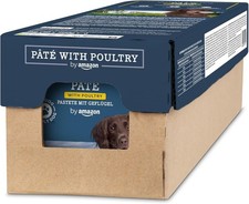 by Amazon Wet Dog Food, Paté with Poultry, 300g, Pack of 10 300 g (Pack 10) 3.79 per kilo
