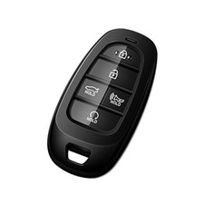 for Hyundai Key Fob Cover Car Key Case Tucson Sonata Santa for key fob B Black