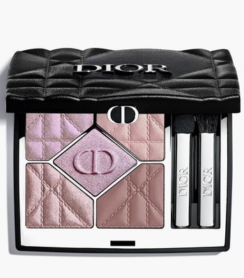 Dior 5 Couleurs Eyeshadow Palette Cannage Limited Edition ~855 Rose Moiré~