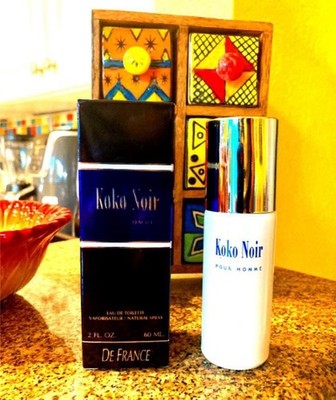 De France Koko Noir Pour Homme Eau de Toilette Spray 2 fl oz / 60 ml