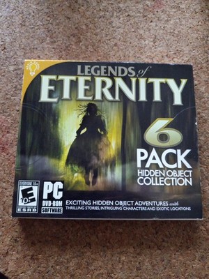 Legends of Eternity: 6 Pack Hidden Object Collection PC Computer Video Game
