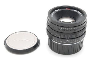 Leica M Modified] CONTAX Carl Zeiss G Planar 35mm f/2 T* Lens From