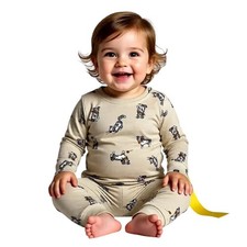 Modern Moments by Gerber Toddler Pajamas 2-Pack Horse Dog 3T NWT
