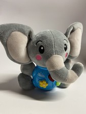 Soft Plush Musical Elephant Toy for Kids, Baby  Toddlers, Plays 12 Songs Works