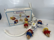 Musical Paddington Bear Mobile by Eden 1980 Hong Kong w/ Box Papers RARE WORKING