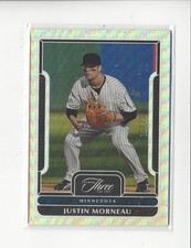 2023 Panini Three and Two Holo Silver #96 Justin Morneau Twins /20 
