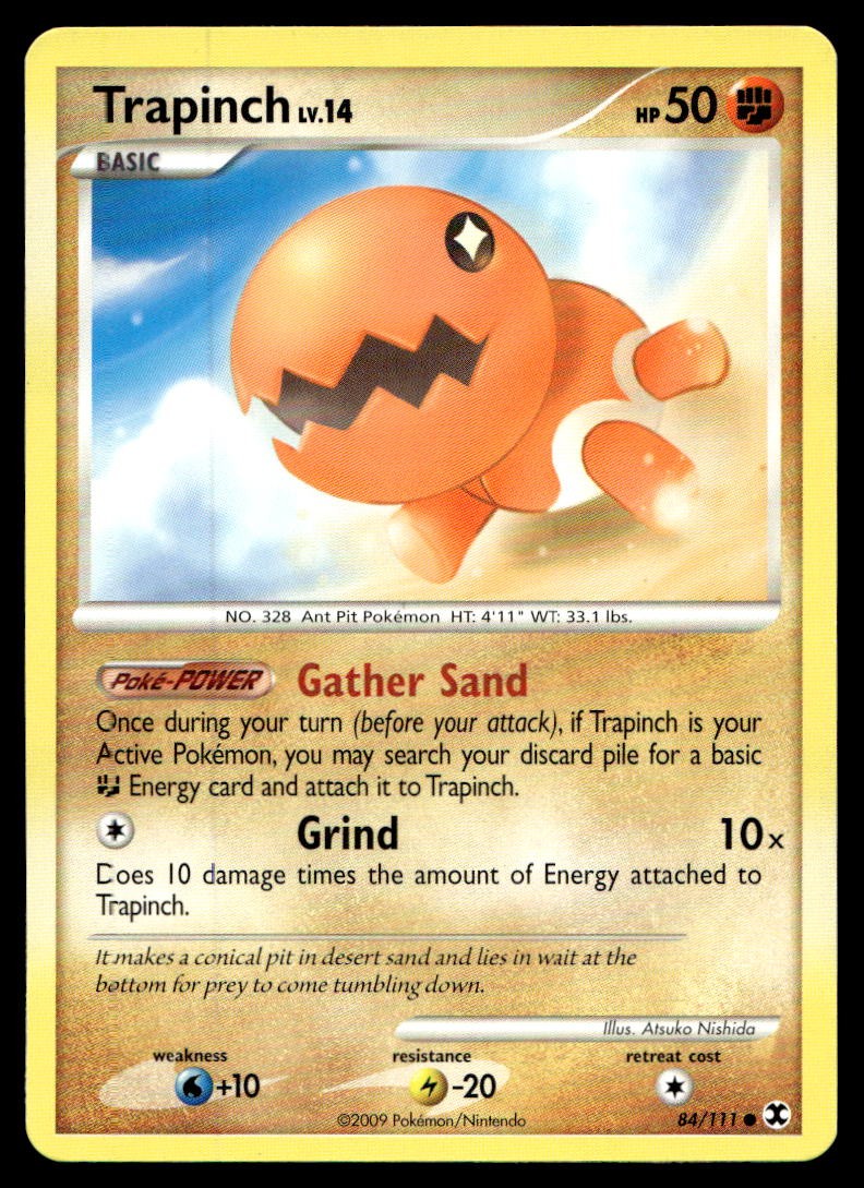 LP Trapinch [Rising Rivals 84/111] Common Pokemon TCG