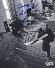 SHELLEY DUVALL SIGNED 'THE SHINING' WENDY 8x10 PHOTO AUTOGRAPH BECKETT BAS COA