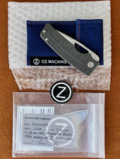 Oz Machine Company Roosevelt Rosie Mag Milled Magnacut Blade Oz Machine Co