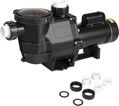 1.5HP Swimming Pool Pump In/Above Ground Pool , Dual Voltage, with Strainer