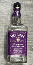 Jack Daniels -  Tennessee Blackberry Whiskey - Empty Bottle - 750ml