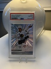 2024 UPPER DECK #227 FRANK NAZAR OUTBURST SILVER YOUNG GUNS RC ROOKIE PSA 10