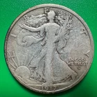 1917-D Obverse Walking Liberty Half Dollar H322