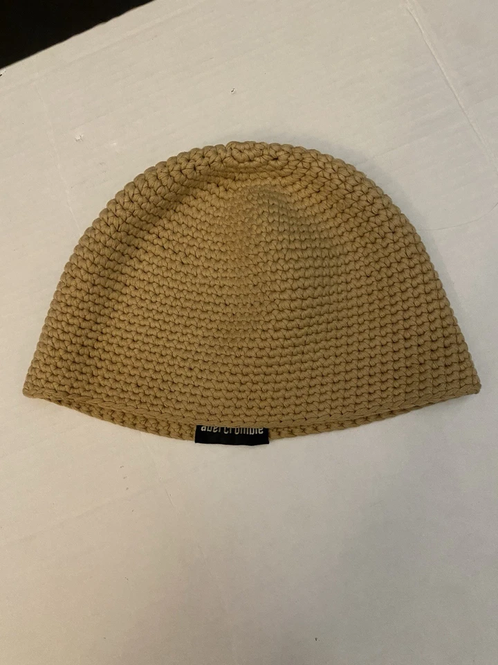 Abercrombie & Fitch 男式针织无檐帽棕褐色均码 — 第 2/3 张图片