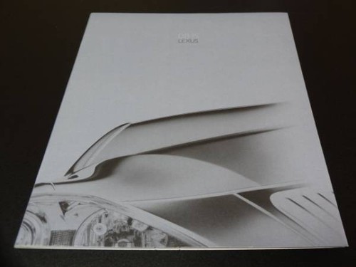 Lexus Catalog IS USA 2008 Prompt Decision! | eBay