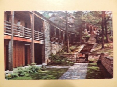 Pine Mountain State Park Lodge Pineville Kentucky vintage postcard 
