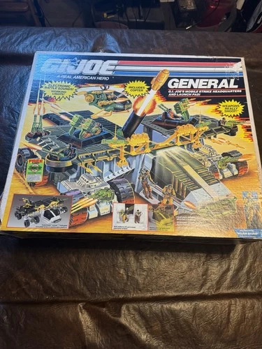 G.I. Joe ARAH Mobile Strike Headquarters  ORIGINAL BOX ONLY! Please Read