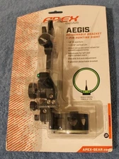 Apex Gear Aegis Single Pin 0.19" Hunting Sight Elevation Wheel Detach Bracket