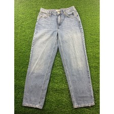 Forever 21 Premium Denim Jeans Womens 24 Blue High Rise Straight Leg Casual