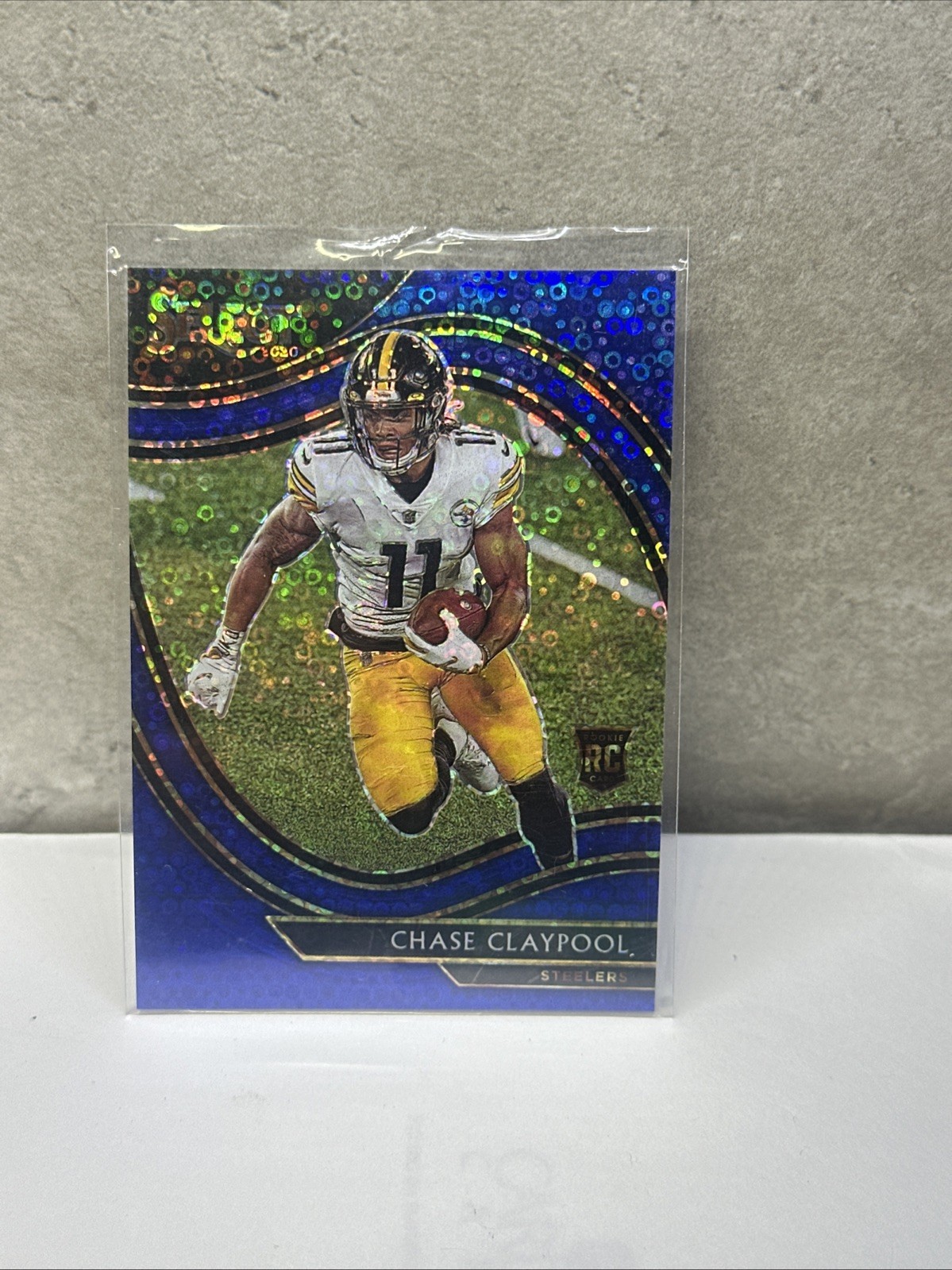 2020 Select Blue Disco Prizm /25 Chase Claypool #270 Rookie SSP!