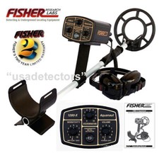 Fisher 1280X Metal Detector with 10" Concentric Search Coil and 2 Year Warranty