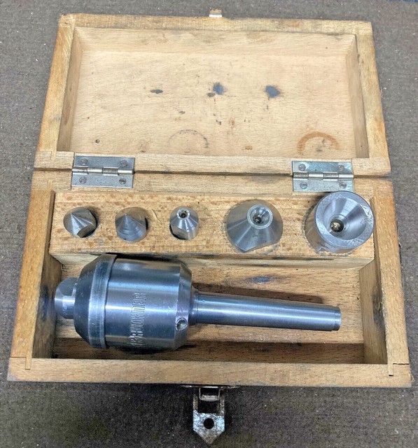 Bruckner Interchangeable Tip Live Center Grinding Tailstock Jarno 5