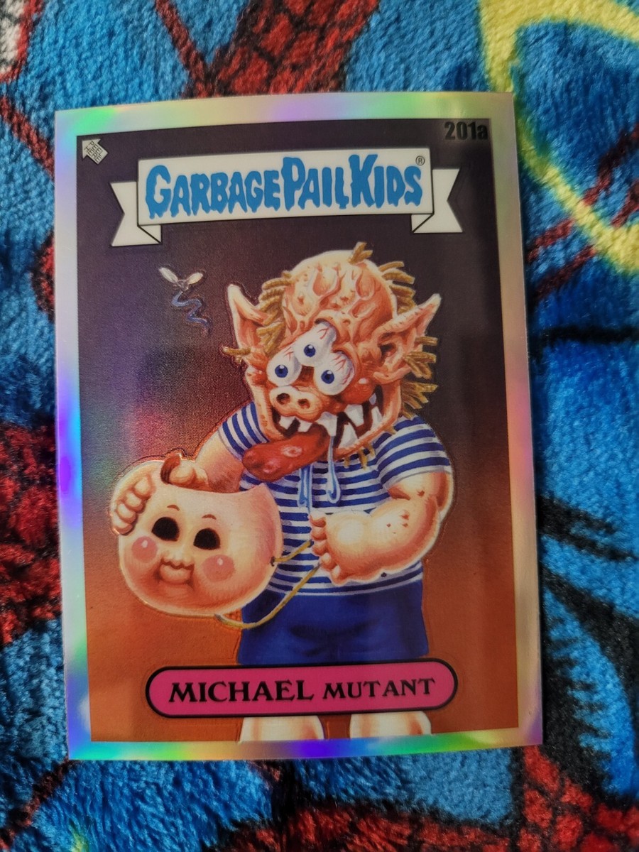 GPK Garbage Pail Kids Chrome Refractor Michael Mutant | eBay