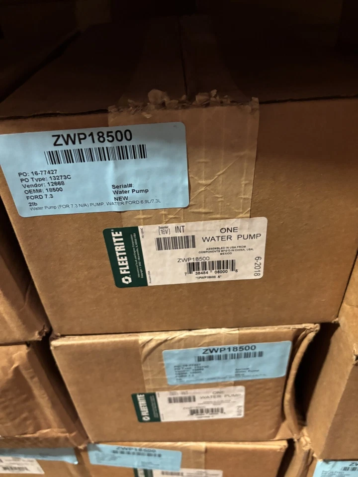 全新重型水泵 适用于福特 F-350 F250 F Super Duty 7.3L 88-94 E9Tz8501B — 第 3/3 张图片