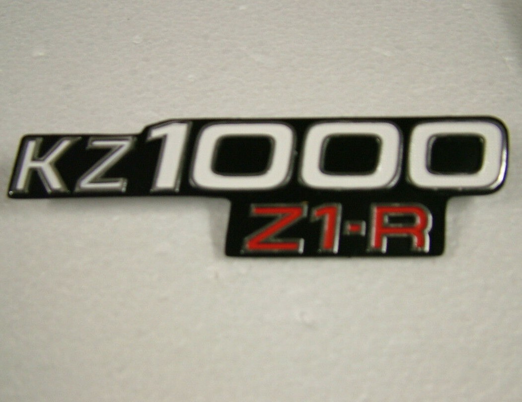 KZ1000 Z1R Side Cover Badge fr KAWASAKI D1 1978 Brand New Metal
