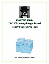 200 23x24" LOW COST Lightweight 3-Ply Puppy Dog Training Pads Hospital Grade 