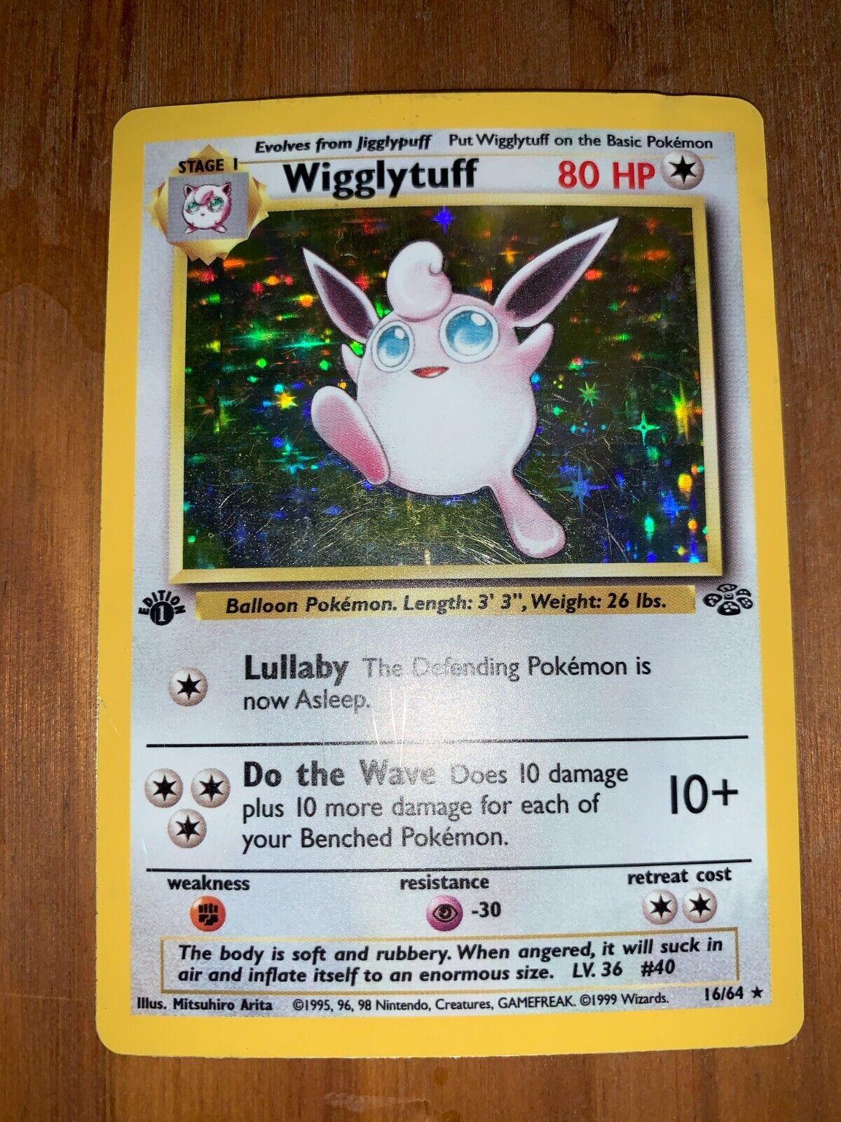 Wigglytuff (79/99) (Cosmos Holo) (Blister Exclusive) [Black & White: N