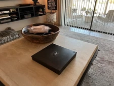 Rare Jan Barboglio iron CROWN BOX 16 X 16 LARGE Hand FORGED