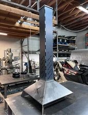 custom fabricated steel Smudge Pot, made in USA ! High quality &  Free shipping