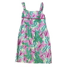 VTG LILLY PULITZER WOMENS NATASHA SHIFT fits Like a Four HAWAIIAN BUTTERFLY