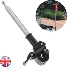 Clip-on Reusable Telescopic Small Flag Pole Car Flagpole Holder for Car Wild Hot