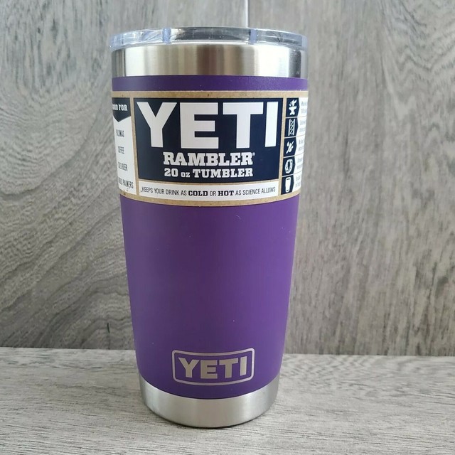 rambler 20 oz tumbler yeti