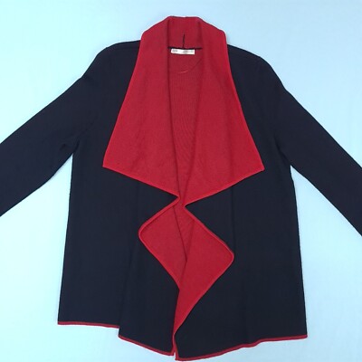 Regatta Women's Cardigan Size 10 Petite Wool Blend Waterfall